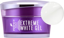 Perfect Nails Extreme White Gel - Extra fehér, műköröm építő zselé, sűrű 5 g PNZ4026