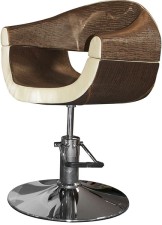 Stella Hidraulikus szék SX-2107-A - Satin Brown collection - szatén barna - bézs