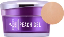 Perfect Nails Cover Peach Gél - Körömágyhosszabbító zselé, barack színű 5 g PNZ6022