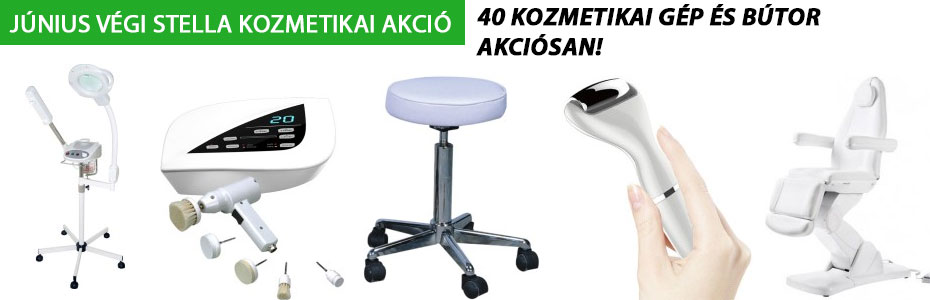 Újra Stella kozmetikai gép és bútor akció!