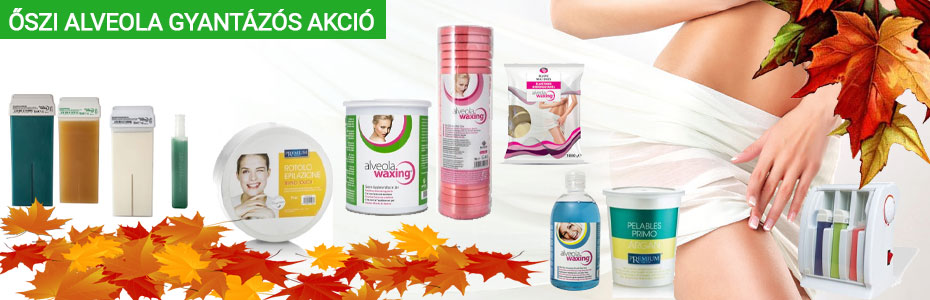 Őszi Alveola Waxing gyantás akció