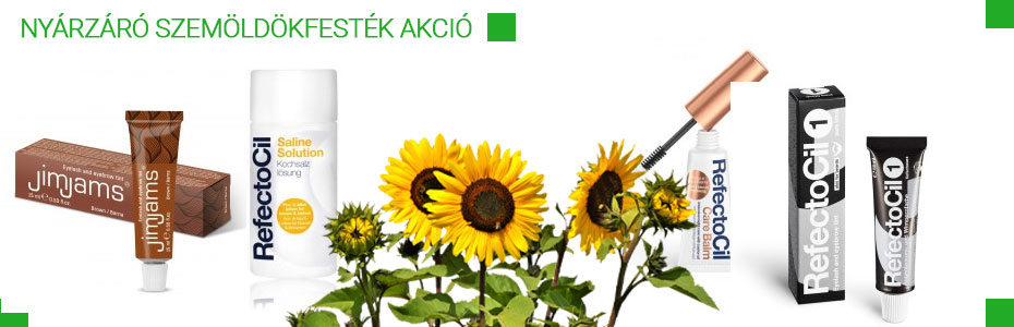 Nyárzáró szempilla és szemöldökfesték akció