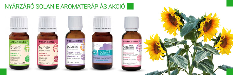 Nyárzáró Solanie Aromaterápiás akció