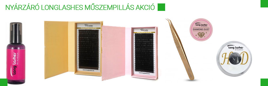Nyárzáró LongLashes műszempillás akció