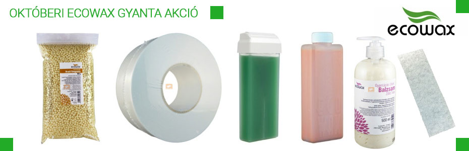 Októberi Ecowax gyanta akció