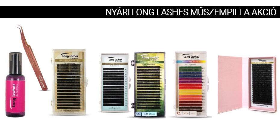 Nyári Long Lashes műszempilla giga akció