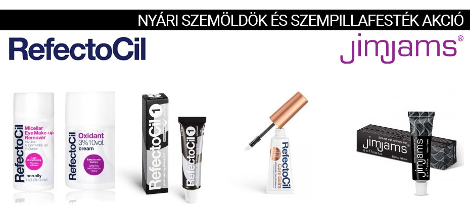 Nyári szemöldök és szempillafesték akció