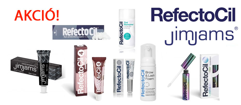 Tavaszi JimJams és Refetocil szempilla és szemöldök festő akció