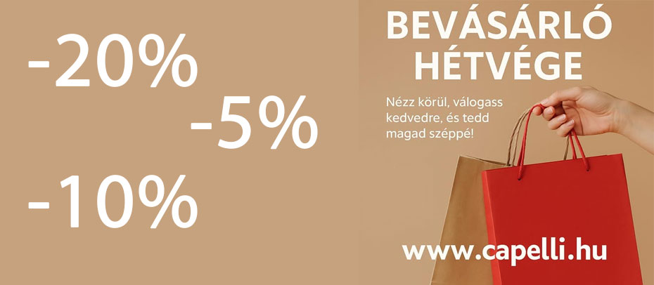 Hétvégi bevásárló akció!