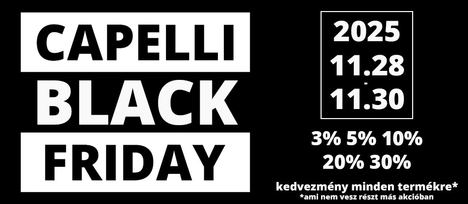 CAPELLI BLACK FRIDAY