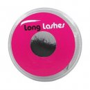 Long Lashes Műszempilla, 3D (szálas), J-íves, vastagabb (0.20mm), fekete - 8mm